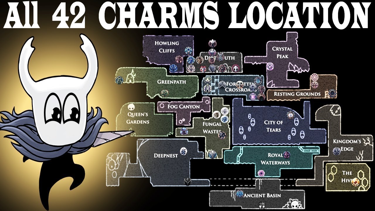 hollow knight map with names